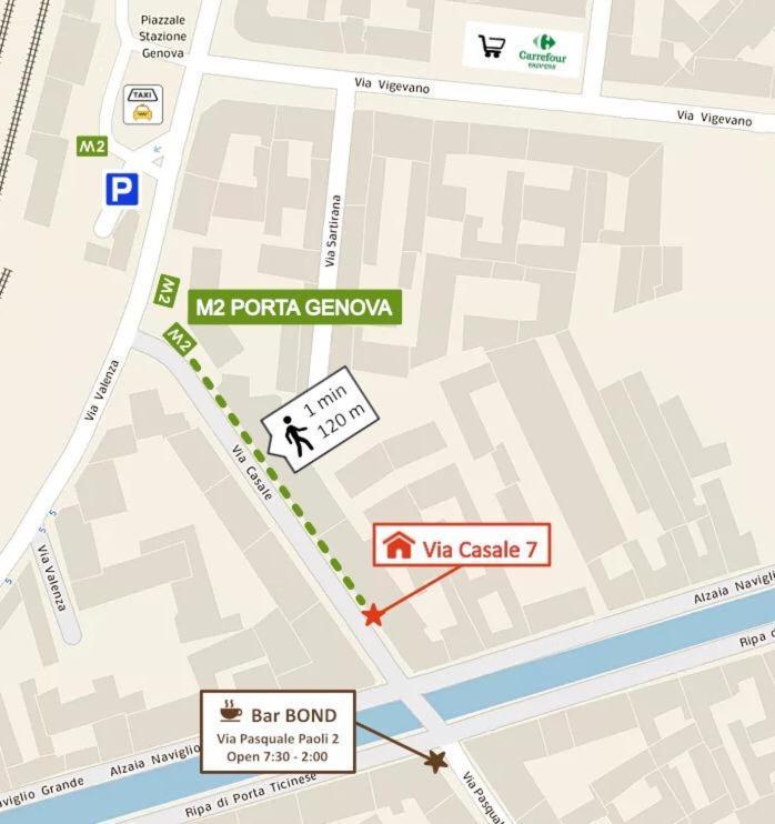 P&D Apartments Navigli Via Casale Μιλάνο Εξωτερικό φωτογραφία